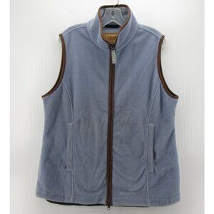 Schoffel Vest 14 Lyndon Fleece Gilet Equestrian Country Leather Trim